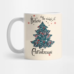 Christmas tree Holiday Candy Cane Snowflake Mug